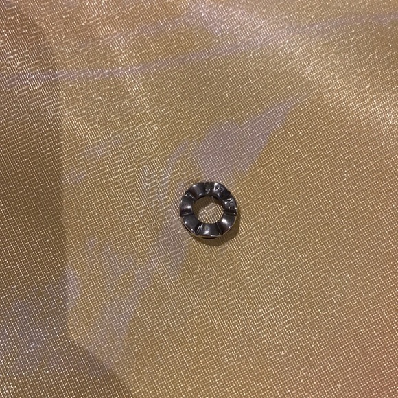 Retired Pandora Open Sky Infinity Mini Spacer Silver Charm - Picture 7 of 11